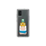 Dali Design Samsung Galaxy A71 Uyumlu Şeffaf Kılıf Cartoon 1 Tasarımlı