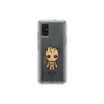 Dali Design Samsung Galaxy A71 Uyumlu Şeffaf Kılıf Chibi 1 Tasarımlı