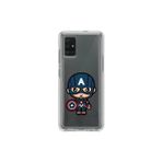 Dali Design Samsung Galaxy A71 Uyumlu Şeffaf Kılıf Chibi 4 Tasarımlı