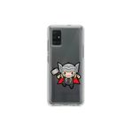 Dali Design Samsung Galaxy A71 Uyumlu Şeffaf Kılıf Chibi 5 Tasarımlı
