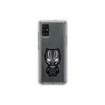 Dali Design Samsung Galaxy A71 Uyumlu Şeffaf Kılıf Chibi 6 Tasarımlı