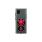 Dali Design Samsung Galaxy A71 Uyumlu Şeffaf Kılıf Chibi 7 Tasarımlı