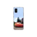 Dali Design Samsung Galaxy A71 Uyumlu Şeffaf Kılıf Couple Mcqueen 1 Tasarımlı