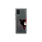 Dali Design Samsung Galaxy A71 Uyumlu Şeffaf Kılıf Couple Pucca 1 Tasarımlı