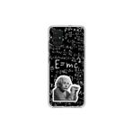 Dali Design Samsung Galaxy A71 Uyumlu Şeffaf Kılıf Einstein Tasarımlı