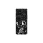 Dali Design Samsung Galaxy A71 Uyumlu Şeffaf Kılıf Marie Curie Tasarımlı