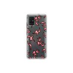 Dali Design Samsung Galaxy A71 Uyumlu Şeffaf Kılıf Wallpaper 4 Tasarımlı