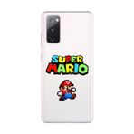 Dali Design Samsung Galaxy S20 Fe Uyumlu Şeffaf Kılıf 2 Mario Tasarımlı