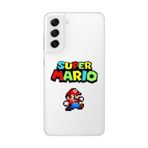 Dali Design Samsung Galaxy S21 Fe Uyumlu Şeffaf Kılıf 2 Mario Tasarımlı