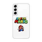 Dali Design Samsung Galaxy S22 Uyumlu Şeffaf Kılıf 2 Mario Tasarımlı