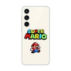 Dali Design Samsung Galaxy S23 Uyumlu Şeffaf Kılıf 2 Mario Tasarımlı