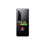 Dali Design Xiaomi Mi 10 Pro Uyumlu Şeffaf Kılıf 2 Mario Tasarımlı