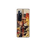 Dali Design Xiaomi Mi 10 Pro Uyumlu Şeffaf Kılıf Demon Slayer 3 Tasarımlı