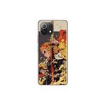 Dali Design Xiaomi Mi 11 Lite Uyumlu Şeffaf Kılıf Demon Slayer 3 Tasarımlı