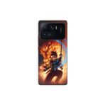 Dali Design Xiaomi Mi 11 Pro Uyumlu Şeffaf Kılıf Demon Slayer 1 Tasarımlı