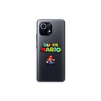 Dali Design Xiaomi Mi 11 Uyumlu Şeffaf Kılıf 2 Mario Tasarımlı