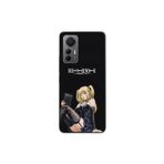 Dali Design Xiaomi Mi 12 Lite Uyumlu Şeffaf Kılıf Death Note 3 Tasarımlı