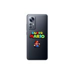 Dali Design Xiaomi Mi 12 Uyumlu Şeffaf Kılıf 2 Mario Tasarımlı