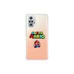 Dali Design Xiaomi Redmi Note 10 Pro Uyumlu Şeffaf Kılıf 2 Mario Tasarımlı