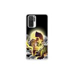 Dali Design Xiaomi Redmi Note 10 Uyumlu Şeffaf Kılıf Demon Slayer 2 Tasarımlı