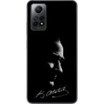 Dali Design Xiaomi Redmi Note 12 Pro Uyumlu Şeffaf Kılıf Atatürk 1 Tasarımlı - Siyah