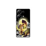 Dali Design Xiaomi Redmi Note 13 Pro Uyumlu Şeffaf Kılıf Demon Slayer 2 Tasarımlı