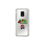 Dali Design Xiaomi Redmi Note 9 Pro Uyumlu Şeffaf Kılıf 2 Mario Tasarımlı