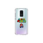 Dali Design Xiaomi Redmi Note 9 Uyumlu Şeffaf Kılıf 2 Mario Tasarımlı