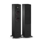 DALI Sonik 5 ince, zeminde duran pasif HiFi hoparlör – Dual 13,3 cm Clarity Cone bas hoparlör, 2,8 cm Soft Dome tiz hoparlör, SMC mıknatıs sistemi, siyah dişbudak (çift)