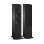 DALI SONIK 7 İnce Zemine Oturan Kule Hi-Fi Hoparlörler - Çift 7 ″ Netlik Koni Woofer, 1.1 "Hibrit Tweeter, SMC Mıknatıs Sistemi, Siyah Kül (Çift)