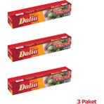 Dalia 3 Adet 45 cm 100 mt 8 Mikron Şeffaf Mutfak Rulo Streç Film