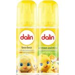 Dalin 150 ml Bıcı Bıcı Kokusu-Orman Esintisi Karma 2'li Bebek Kolonyası Set
