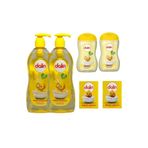 Dalin 2x500 ml Pompalı Bebek Şampuan Seti + 2x100 ml Şampuan Bebek Sabunu