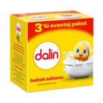 Dalin 3'lü Avantaj Paket Bebek Sabunu