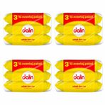 Dalin 3'lü Islak Havlu Mendil 4 Paket 672 Yaprak