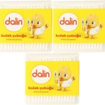 Dalin 3x100 Adet Kulak Çubuğu