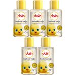Dalin 50 ml 5 Adet Klasik Mini Bebek Yağı