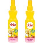 Dalin Badem Özlü Kolay Tarama Spreyi 200 ml x 2 Adet Yumuşak Formül ile Saçları Kolayca Tarar