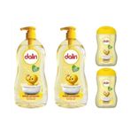 Dalin Bebek Şampuanı Klasik 700 ml (2'li) + Bebek Şampuanı Klasik 200 ml ve 100 ml Bebek Şampuanı