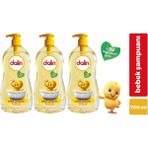 Dalin Bebek Şampuanı Klasik 700ML Pompalı (3 Lü Set) - standart