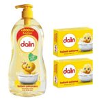 Dalin Bebek Şampuanı Klasik 900 ml + Dalin Bebek Sabunu Klasik 2X100GR