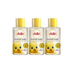 Dalin Bebek Yağı 50 ml Klasik Mini, 3'lü Set