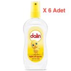 Dalin Bebek Yağı Sprey 200 ml x 6 Adet