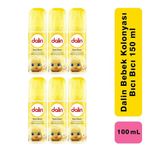 Dalin Bıcı Bıcı 6x100 ml Bebek Kolonyası