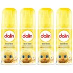 Dalin Bıcı Bıcı Bebek Kolonyası 150 ml x 4 Adet Ferahlatıcı Özellikli Tazelik Sunar