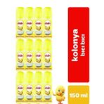 Dalin Bıcı Bıcı Kokusu 12x150 ml Bebek Kolonyası