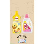 Dalin Çamaşır Deterjanı 1500 ml Yumuşatıcı 1500 ml Düş Bahçesi - 1 kg