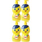 Dalin Eğlen Öğren Serisi 4x500 ml Pompalı Bebek Şampuanı