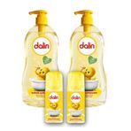 Dalin Klasik 2x700 ml Bebek Şampuanı + 2 Adet Bıcı Bıcı Dalin Kolonyası