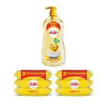 Dalin Klasik 700 ml + 200 ml Bebek Şampuanı+ Dalin 3x56 Islak Havlu